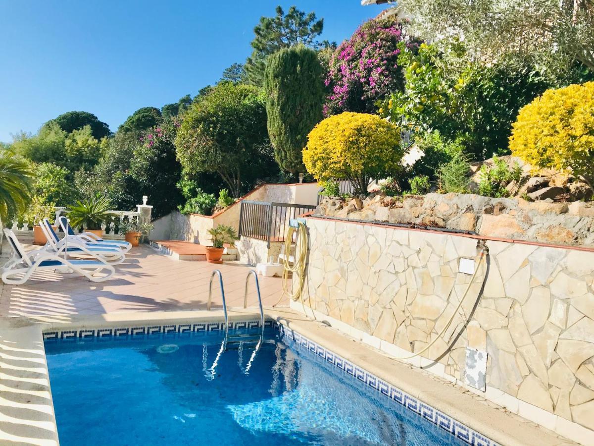 Mediterranean Villa Investingspain Sea View And Pool Lloret de Mar Kültér fotó